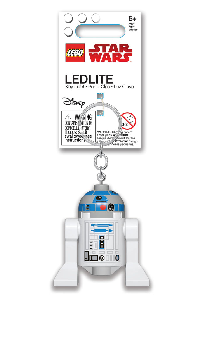 LEGO® Star Wars: R2-D2 - LED Keychain Light, Ages 6+