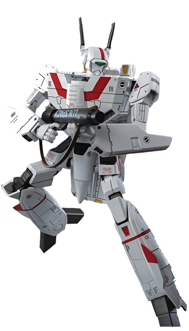 ROBO-DOU: Robotech - VF-1J Veritech - Rick Hunter Figure