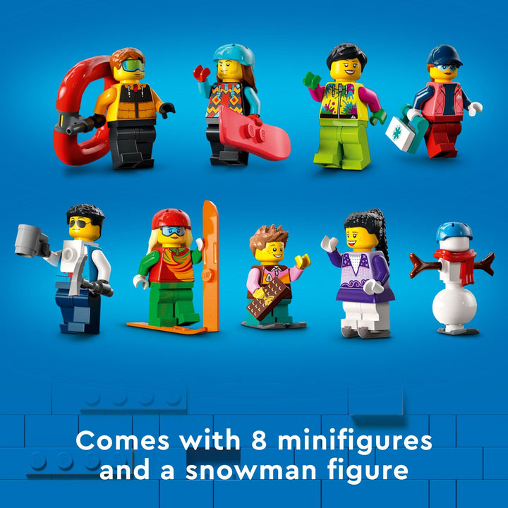 LEGO® CITY: Ski and Climbing Center Building Set - 60366, Ages 7+