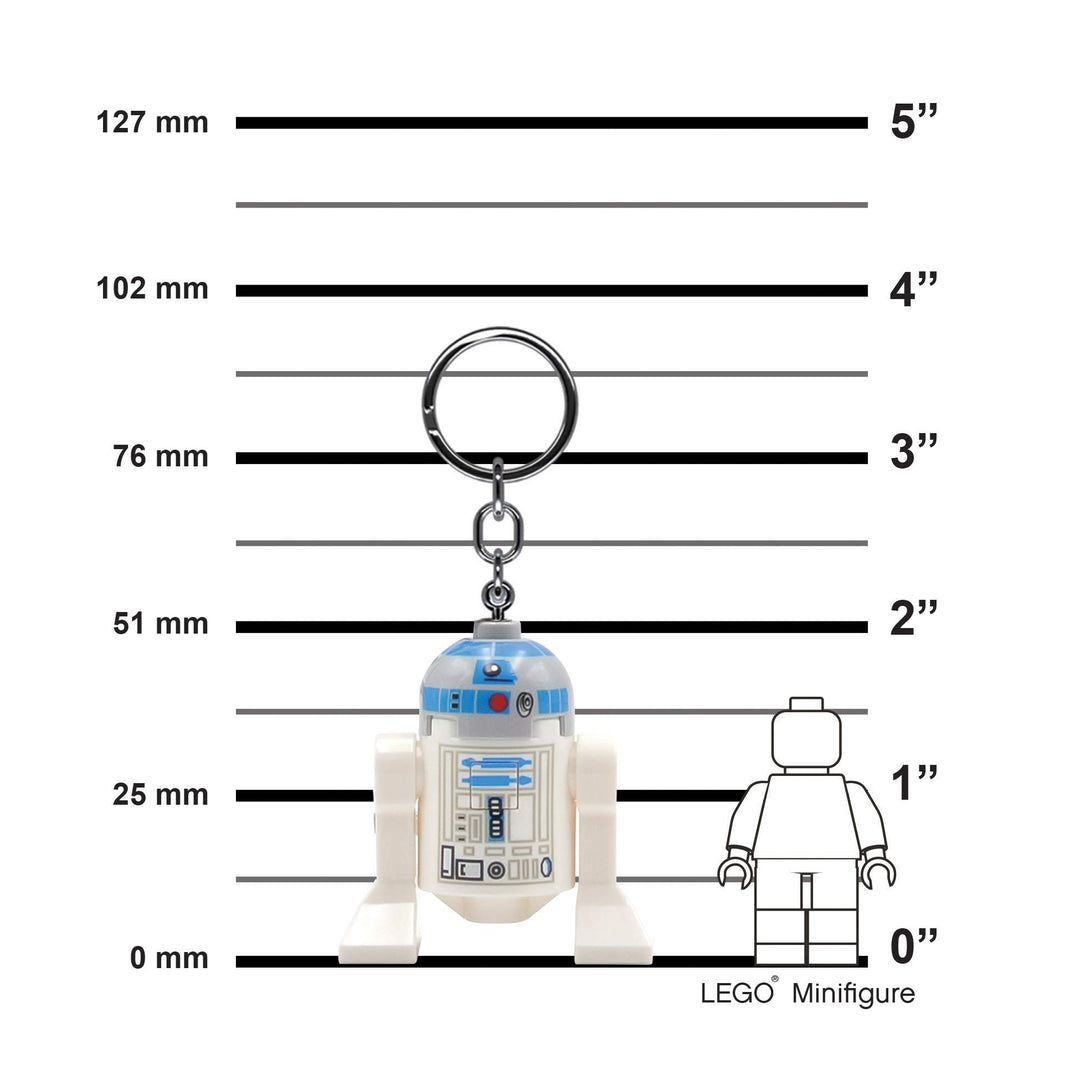 LEGO® Star Wars: R2-D2 - LED Keychain Light, Ages 6+