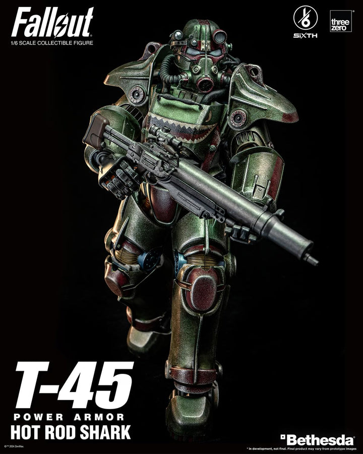 SiXTH: Fallout - T-45 Hot Rod Shark Power Armor - 1:6 Scale Figure