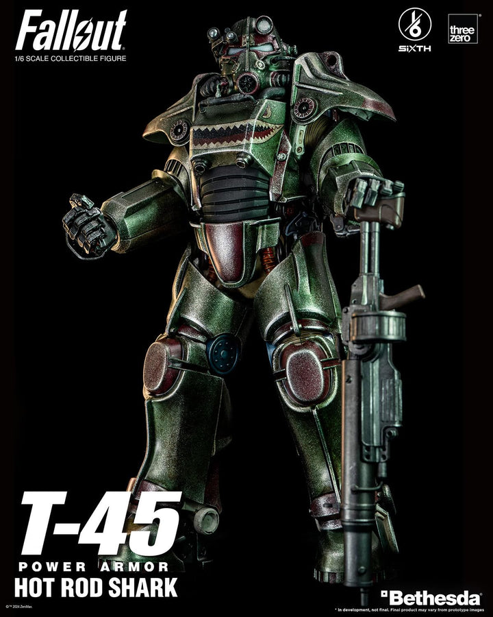 SiXTH: Fallout - T-45 Hot Rod Shark Power Armor - 1:6 Scale Figure