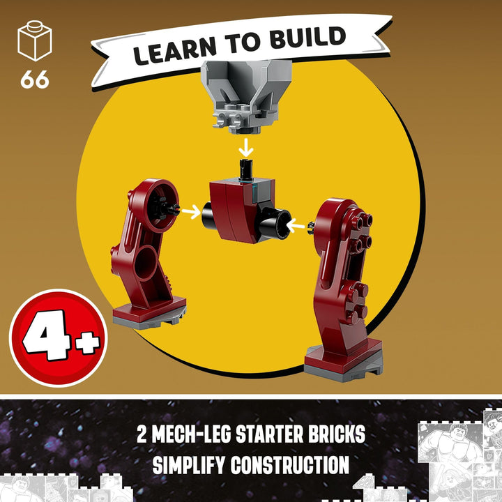 LEGO® Marvel: Iron Man Hulkbuster vs. Thanos - 76263, Ages 4+