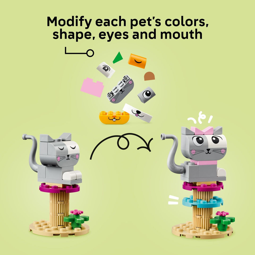 LEGO® Classic: Creative Pets - Building Brick Animals Toy - 11034, Ages 5+
