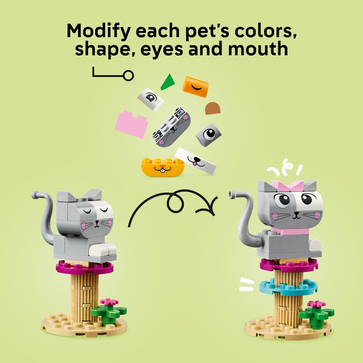 LEGO® Classic: Creative Pets - Building Brick Animals Toy - 11034, Ages 5+