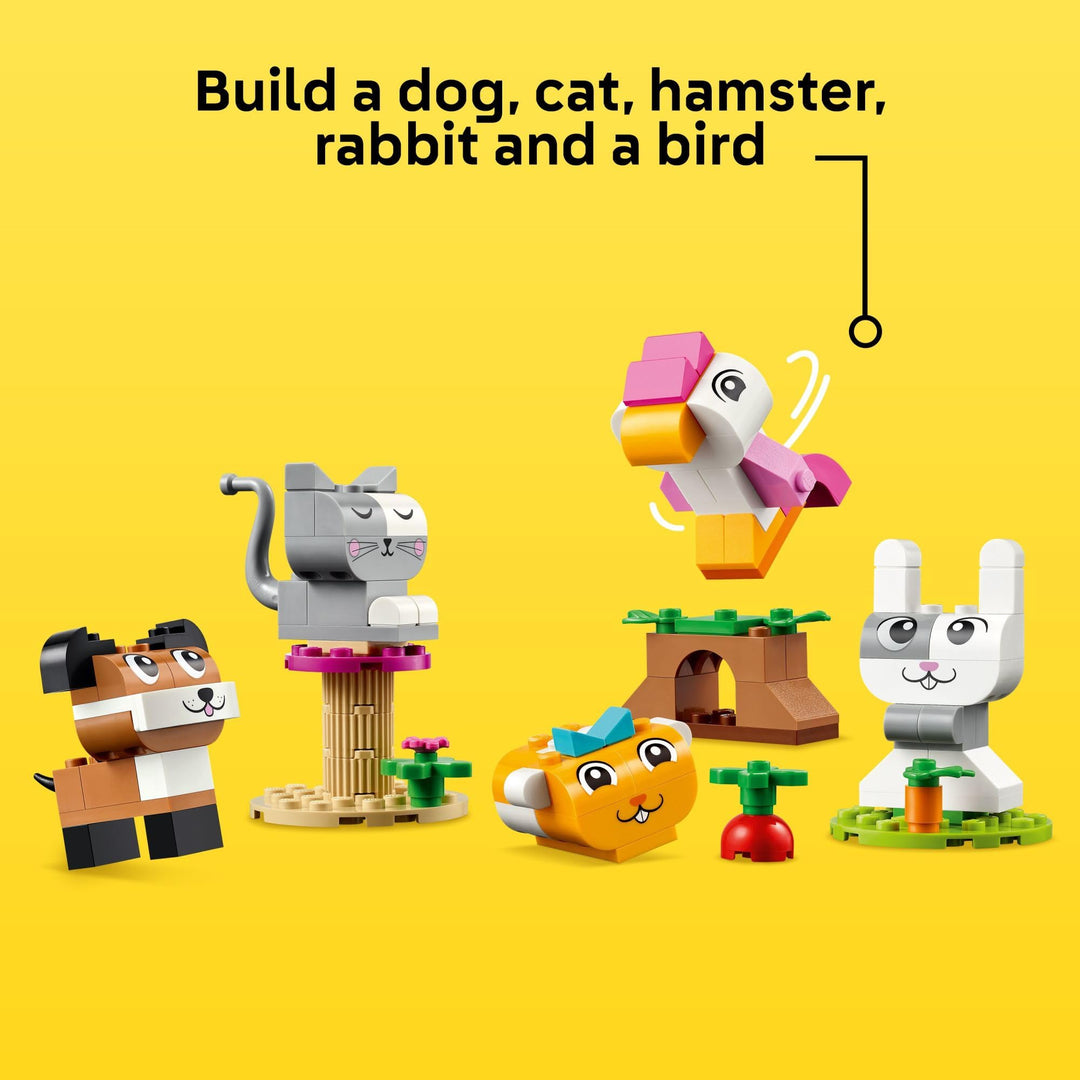 LEGO® Classic: Creative Pets - Building Brick Animals Toy - 11034, Ages 5+