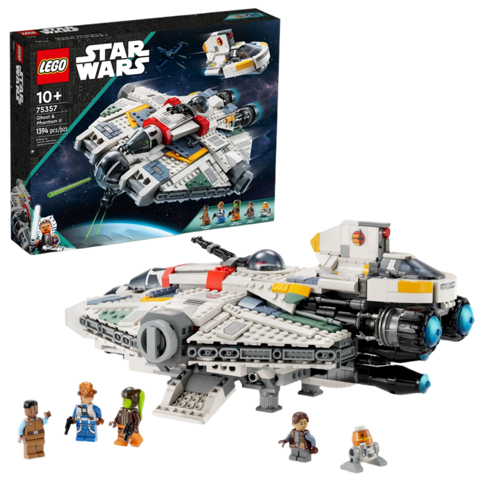 LEGO® Star Wars: Ahsoka Ghost & Phantom II - 75357, Ages 10+