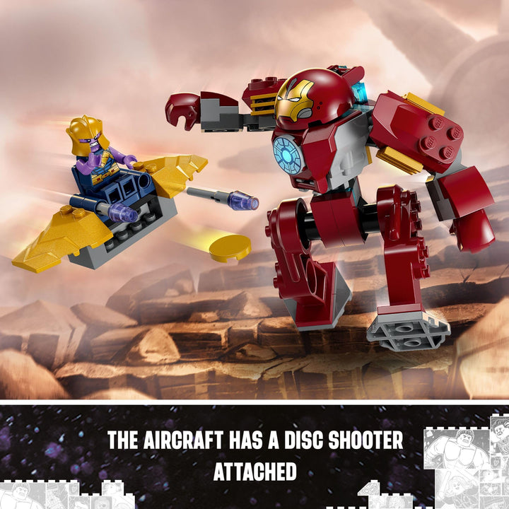 LEGO® Marvel: Iron Man Hulkbuster vs. Thanos - 76263, Ages 4+