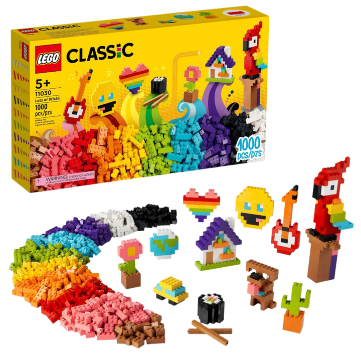 LEGO® Classic: Lots of Bricks Construction Toy Set - 11030, Ages 5+