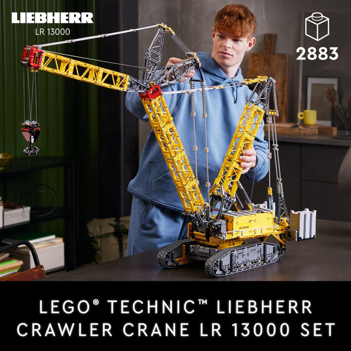 LEGO® Technic: Liebherr Crawler Crane LR 13000 - 42146, Ages 18+