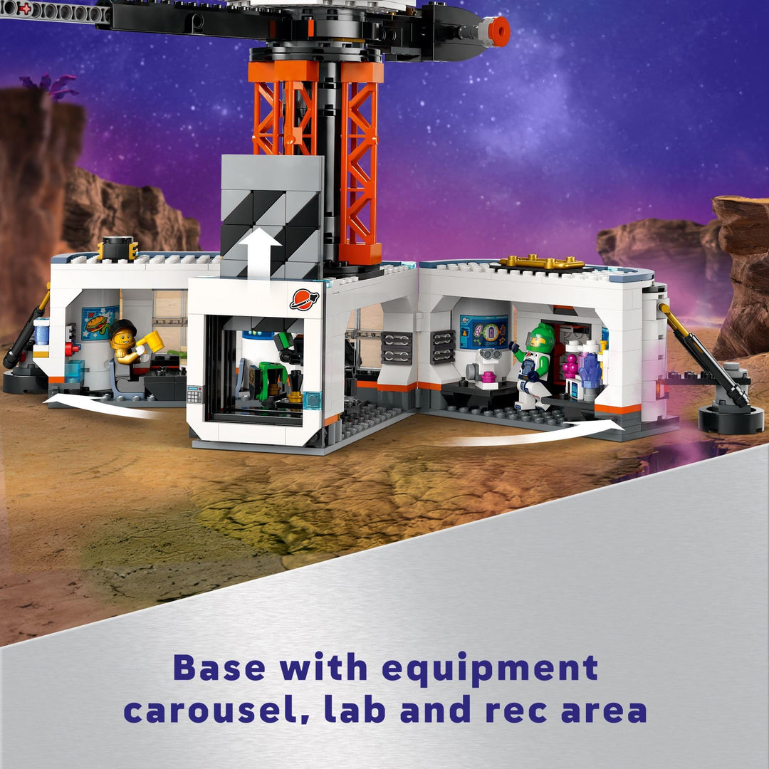 LEGO® CITY: Space Base and Rocket Launchpad - 60434, Ages 8+