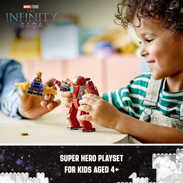 LEGO® Marvel: Iron Man Hulkbuster vs. Thanos - 76263, Ages 4+