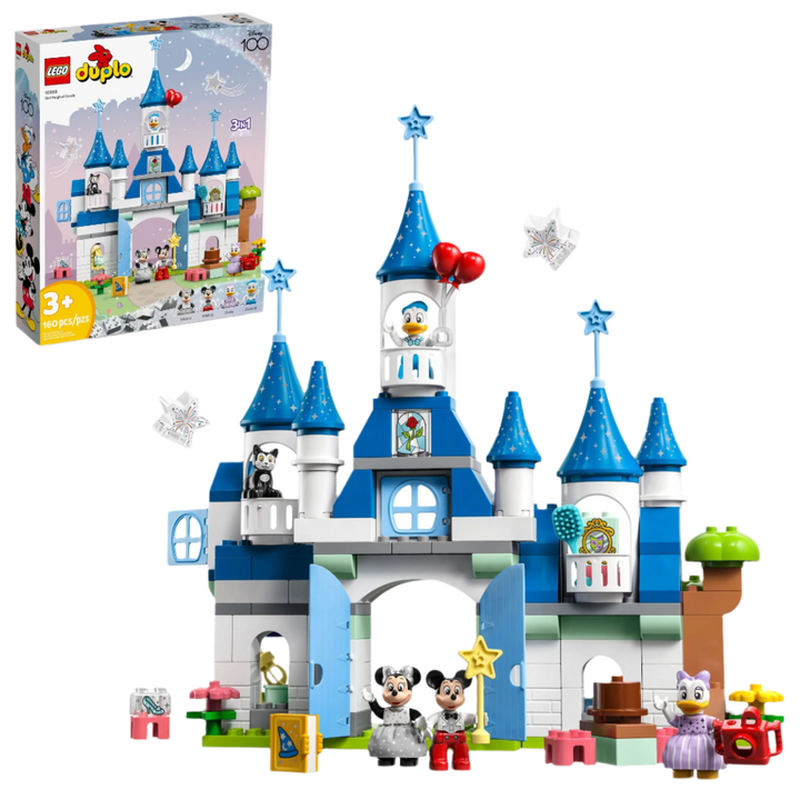 LEGO® DUPLO®: Disney 100 Magic Castle Set - 10998, Ages 3+