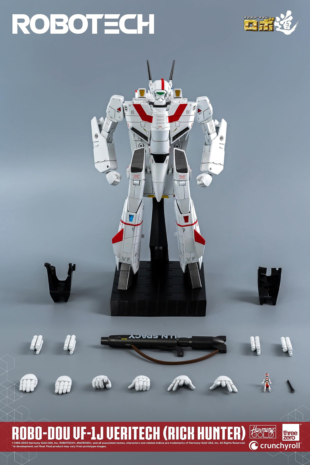ROBO-DOU: Robotech - VF-1J Veritech - Rick Hunter Figure