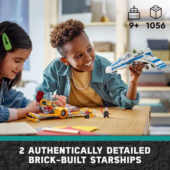 LEGO® Star Wars: Ahsoka New Republic E-Wing vs. Shin Hati’s Starfighter - 75364, Ages 9+