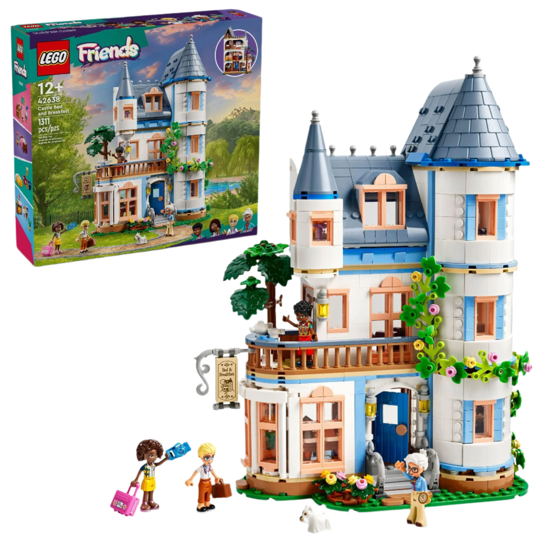 LEGO® Friends: Castle Bed and Breakfast Hotel Playset - 42638, Ages 12+