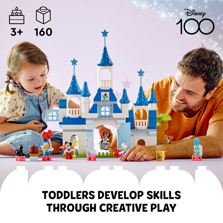LEGO® DUPLO®: Disney 100 Magic Castle Set - 10998, Ages 3+