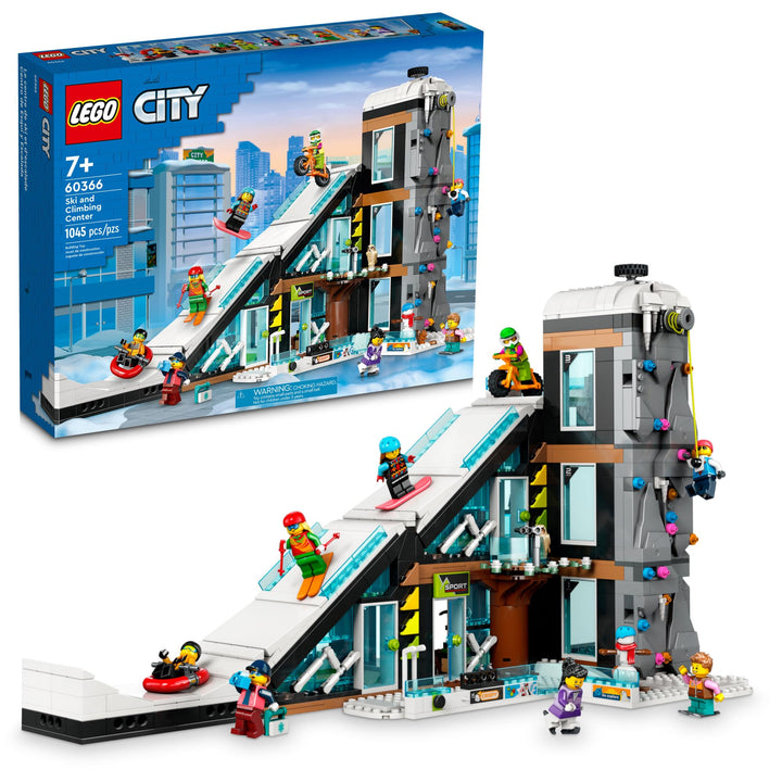 LEGO® CITY: Ski and Climbing Center Building Set - 60366, Ages 7+