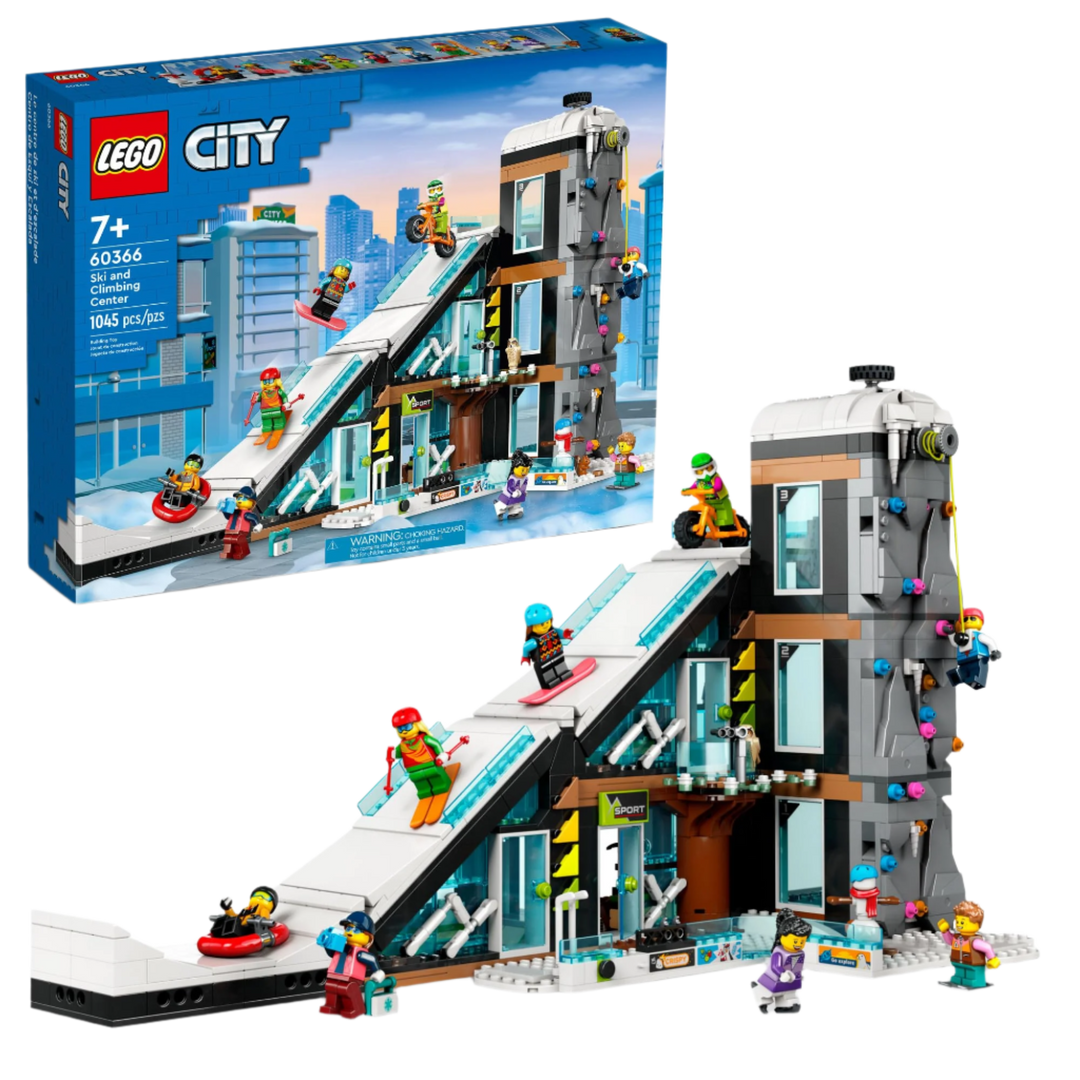 LEGO® CITY: Ski and Climbing Center Building Set - 60366, Ages 7+