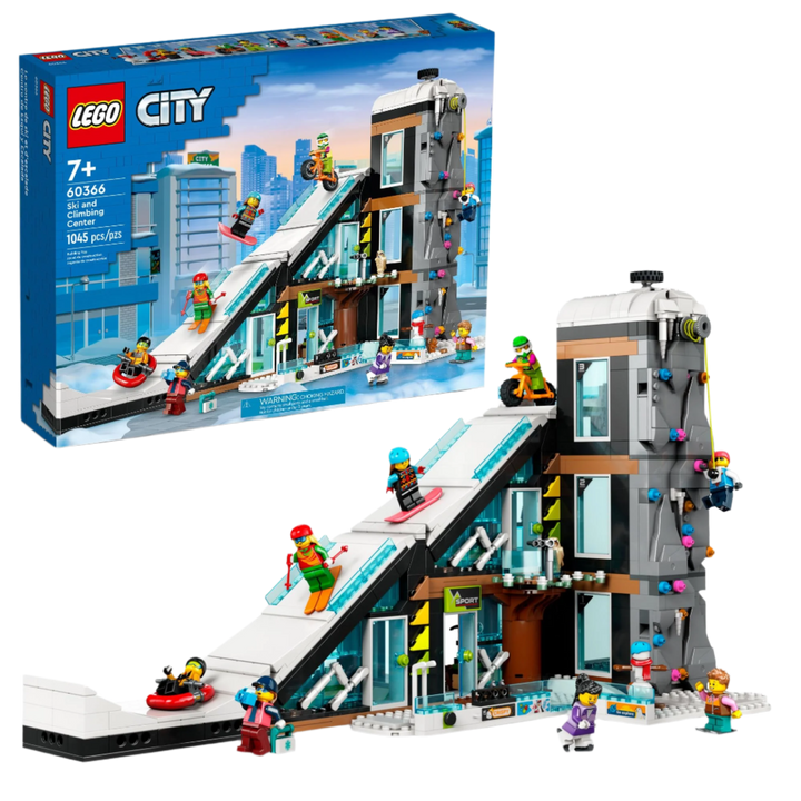 LEGO® CITY: Ski and Climbing Center Building Set - 60366, Ages 7+