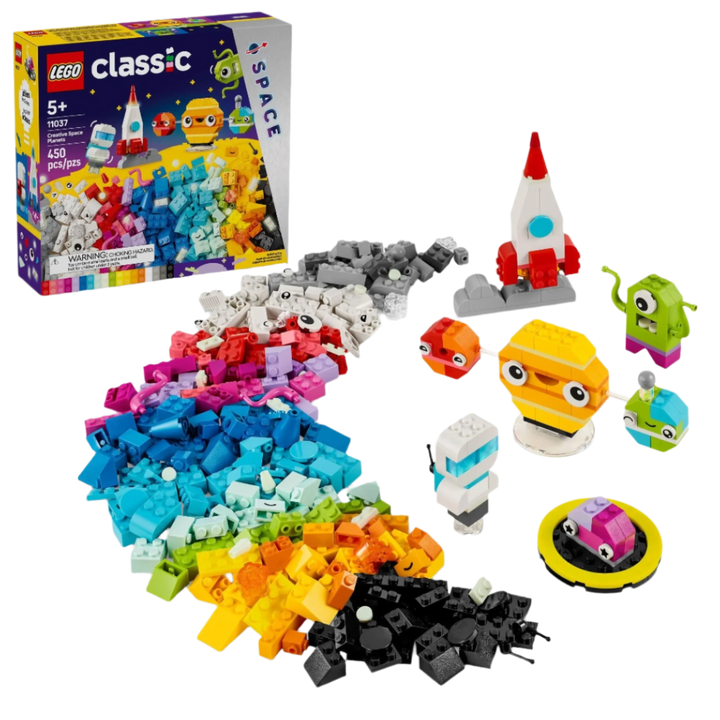 LEGO® Classic: Creative Space Planets - Buildable Solar System - 11037, Ages 5+