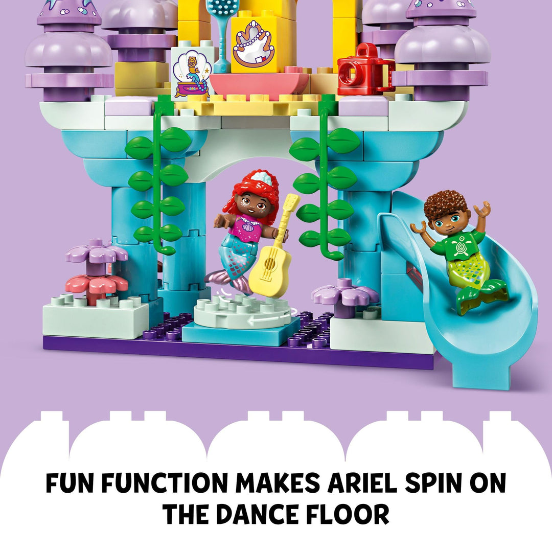 LEGO® DUPLO®: Disney Ariel’s Magical Underwater Palace Building Set - 10435, Ages 2+