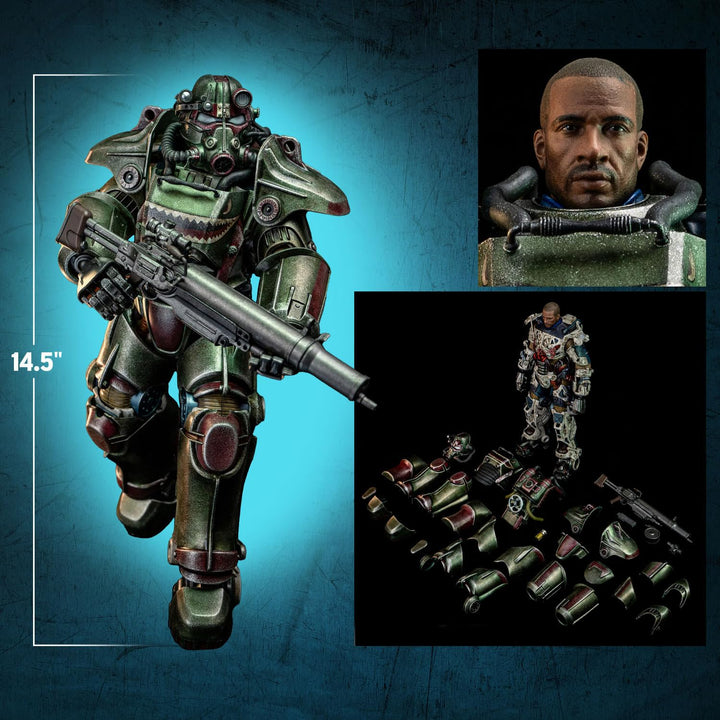SiXTH: Fallout - T-45 Hot Rod Shark Power Armor - 1:6 Scale Figure