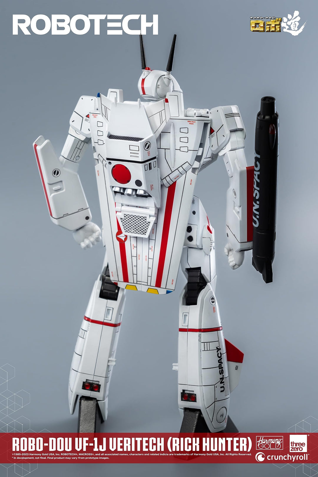 ROBO-DOU: Robotech - VF-1J Veritech - Rick Hunter Figure