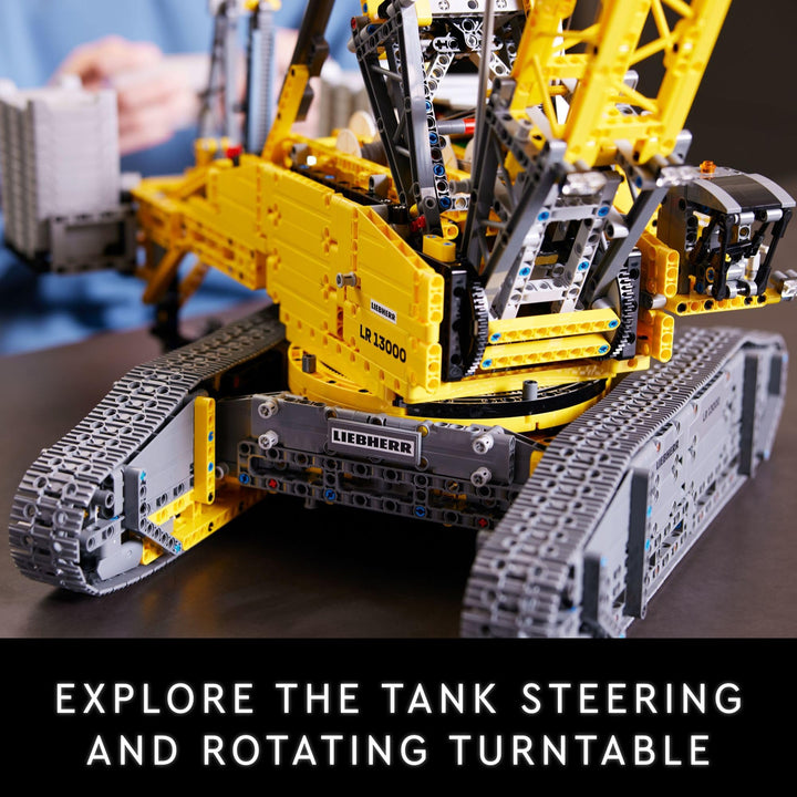 LEGO® Technic: Liebherr Crawler Crane LR 13000 - 42146, Ages 18+
