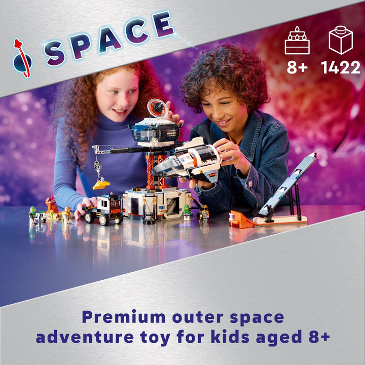LEGO® CITY: Space Base and Rocket Launchpad - 60434, Ages 8+
