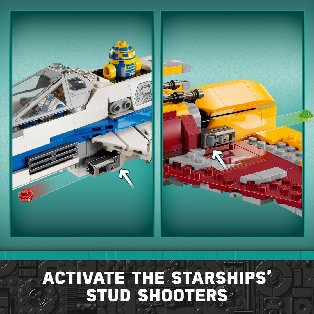 LEGO® Star Wars: Ahsoka New Republic E-Wing vs. Shin Hati’s Starfighter - 75364, Ages 9+
