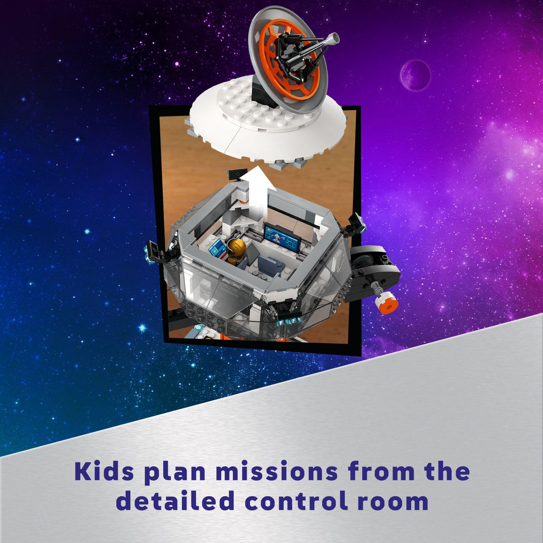 LEGO® CITY: Space Base and Rocket Launchpad - 60434, Ages 8+