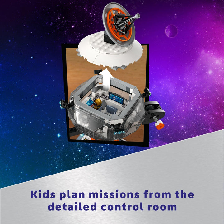 LEGO® CITY: Space Base and Rocket Launchpad - 60434, Ages 8+