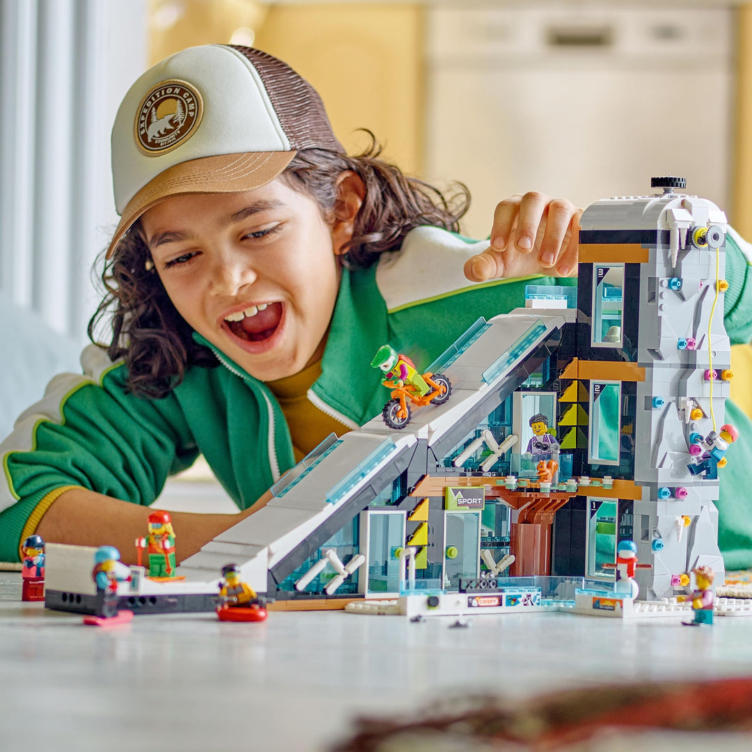 LEGO® CITY: Ski and Climbing Center Building Set - 60366, Ages 7+