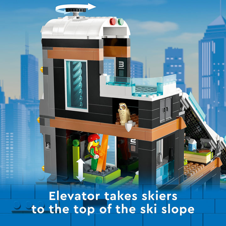 LEGO® CITY: Ski and Climbing Center Building Set - 60366, Ages 7+