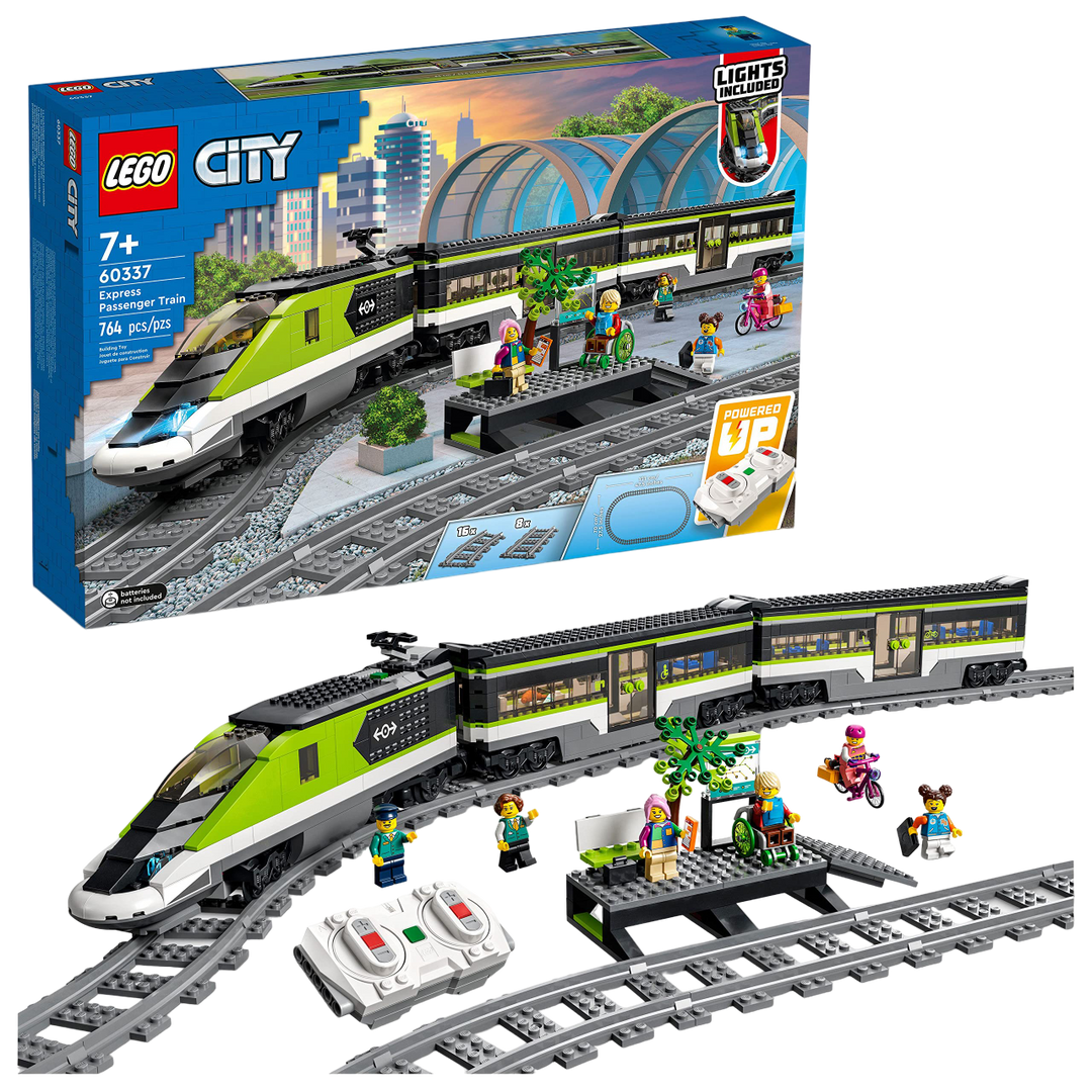 LEGO® CITY: Express Passenger Train Set - 60337, Ages 7+