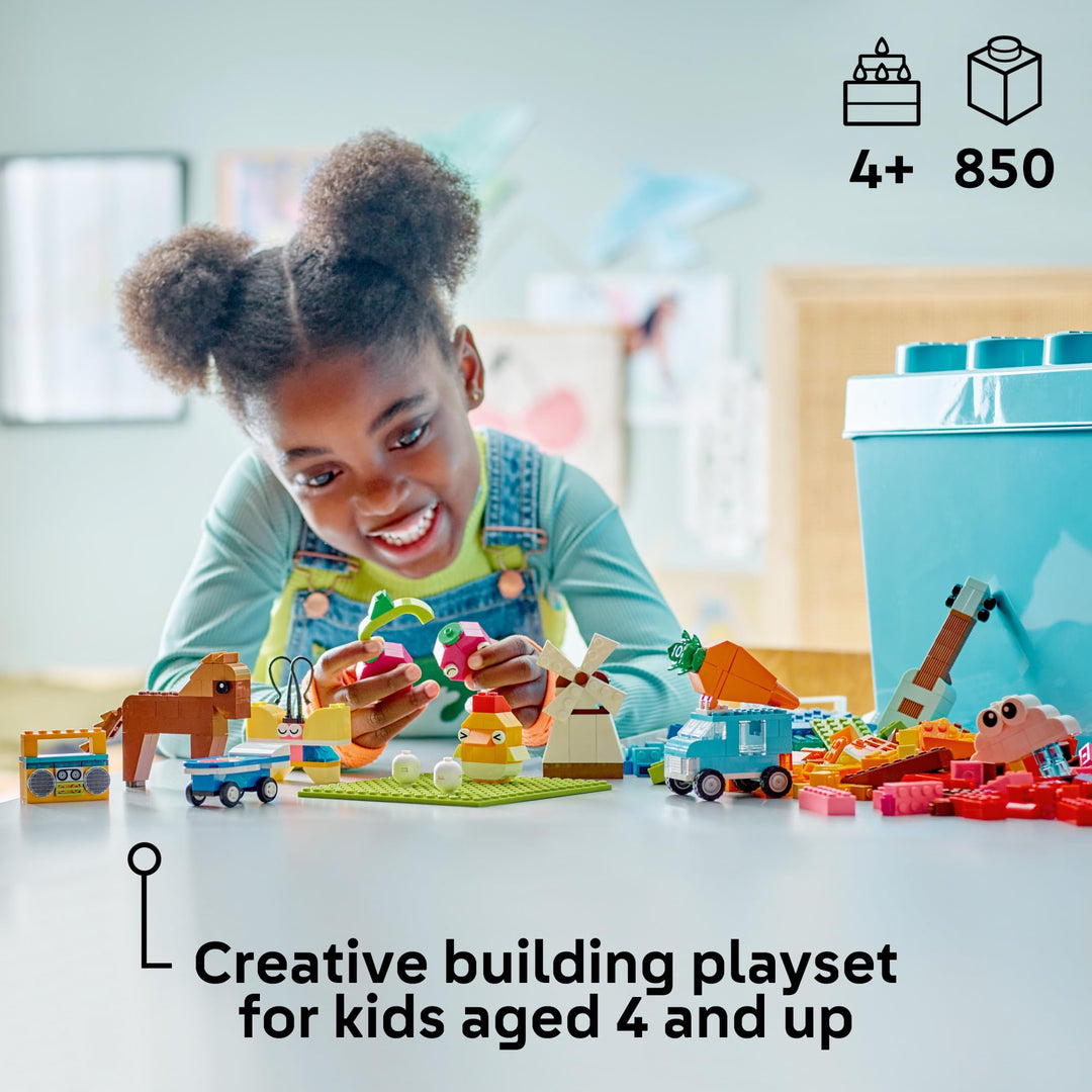 LEGO® Classic: Vibrant Creative Brick Box: Arts & Crafts Toy Set - 11038, Ages 4+