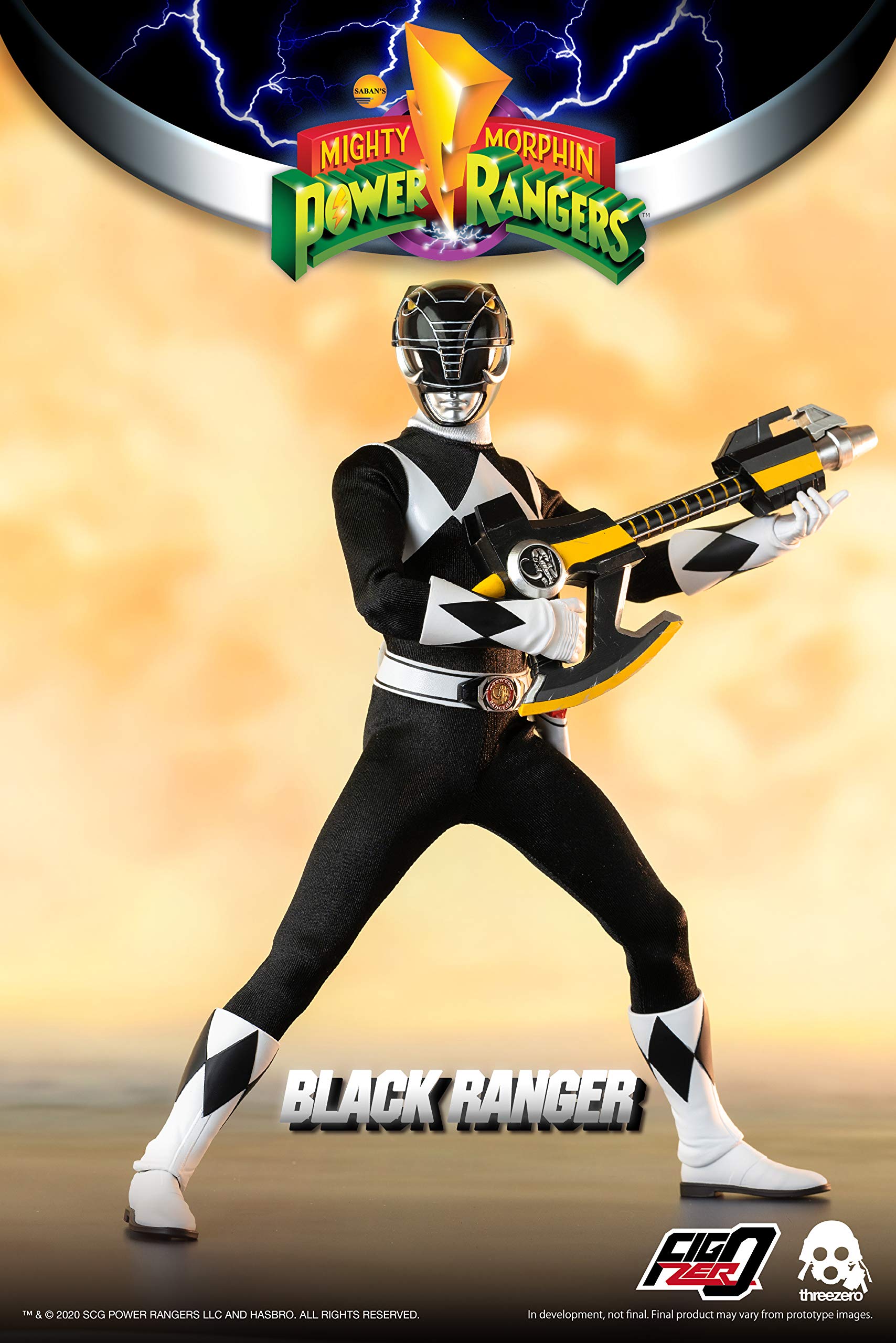 Black Ranger 1:6 Scale Collectible Figure - Mighty Morphin Power